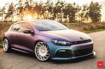 Volkswagen Scirocco R  on Vossen Wheels (VLE1) 2016 года